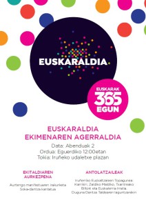 “Euskaraldia” aurkeztu dute