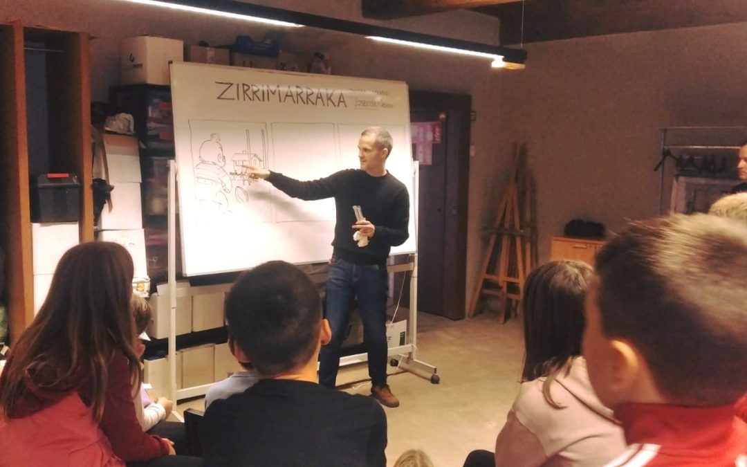 📔Ipuingarria atzoko egunez hasi zen eta hemen dituzue argazki batzuk.
